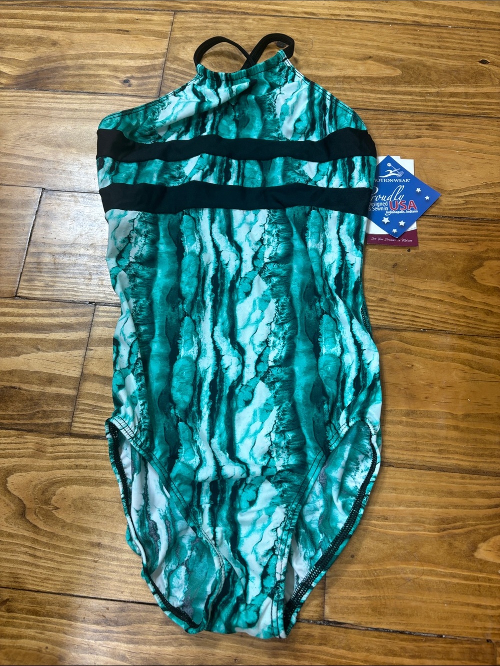 NWT Motionwear Small Adult Gymnastics Leotard Style 1672 Color 992